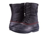 Discounted SOREL Rain Boot Boots for Men - 1964 Premium T CVS - Black/Sail Red On Sale